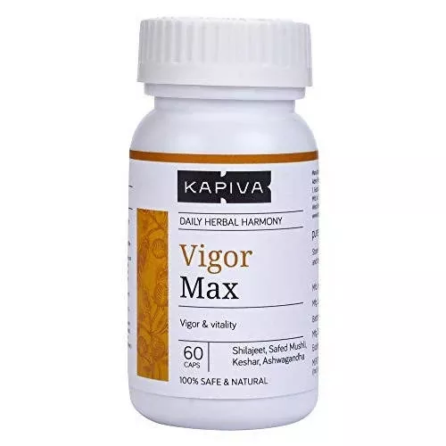 Kapiva Ayurveda Vigor Max Capsules - 60 Capsules