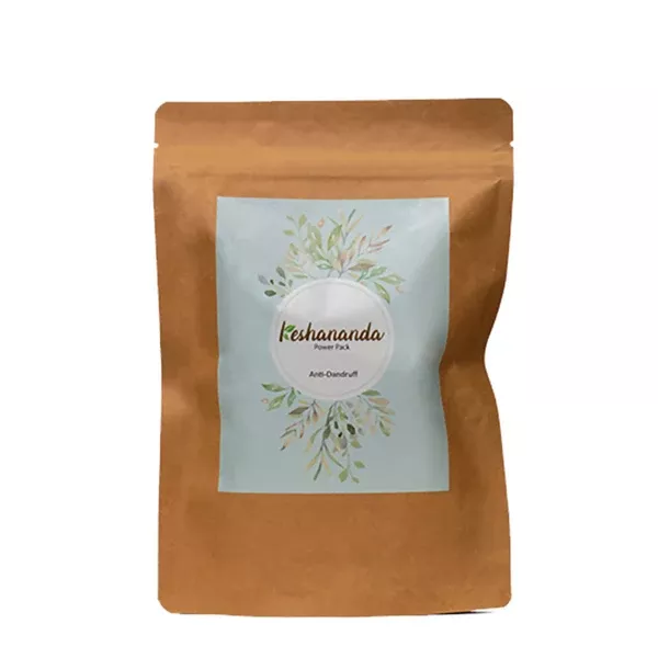 Keshananda Herbal Power Pack - Anti Dandruff - 80 gm
