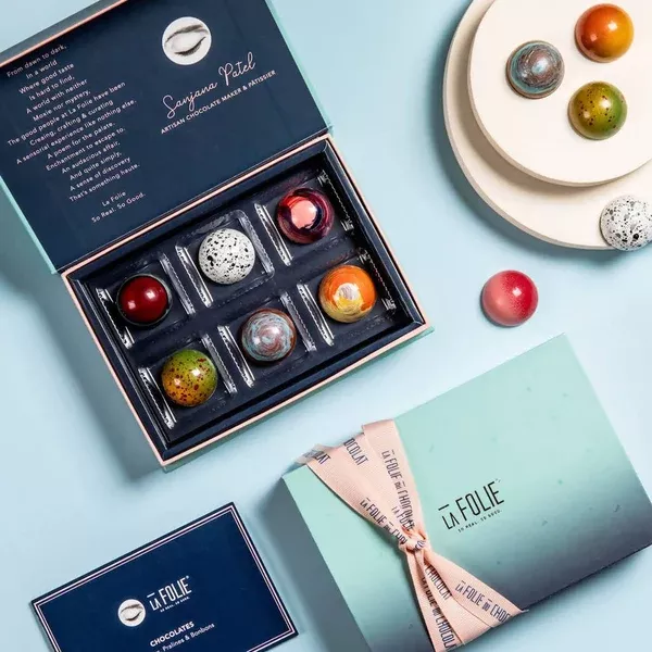 La Folie Box Of 6 - Bonbons (Assorted) - Combo