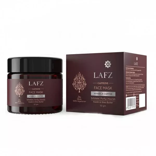 Lafz Caffeine Face Mask - 50 gm