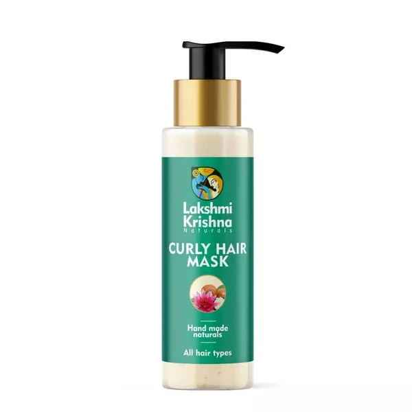 Lakshmi Krishna Naturals Curly Hair Mask - 100 ml