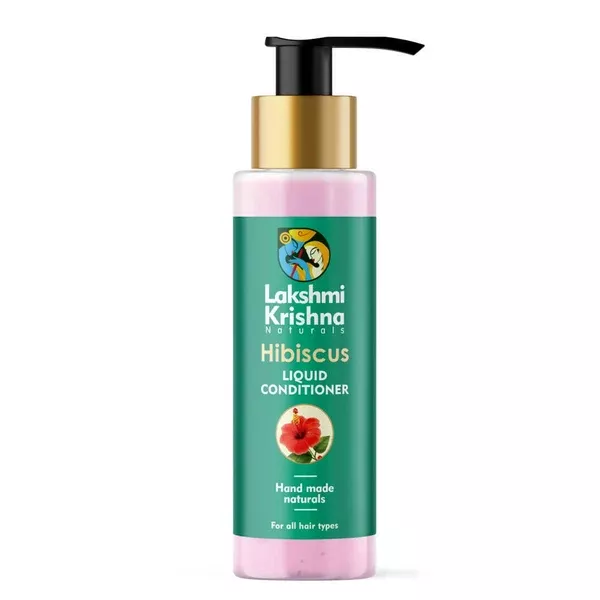 Lakshmi Krishna Naturals Hibiscus Liquid Conditioner - 100 ml