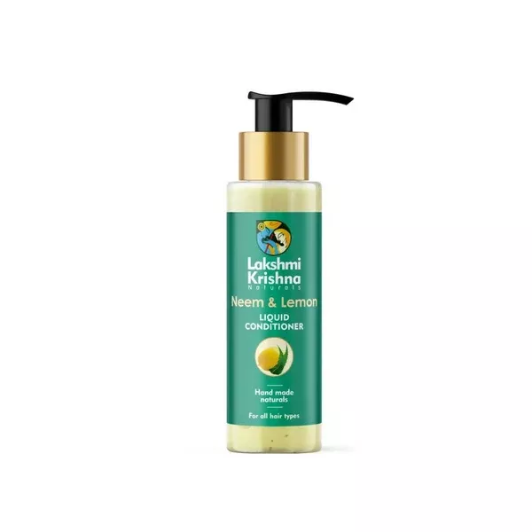 Lakshmi Krishna Naturals Neem & Lemon Liquid Conditioner - 100 ml