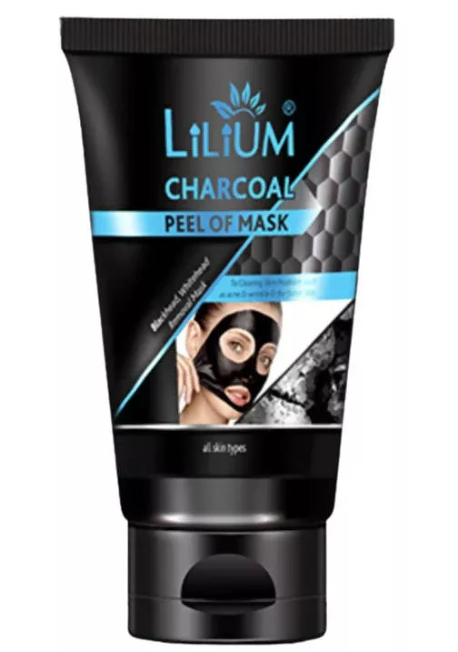 Lilium Herbal Charcoal Peel Of Mask - 100 ml