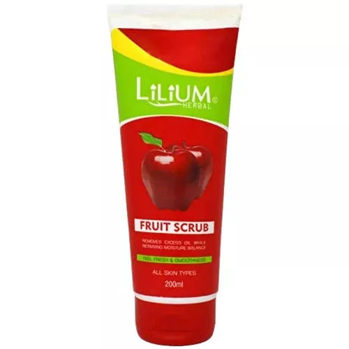 Lilium Herbal Fruit Scrub For Feel Fresh & Smoothness - 200 ml
