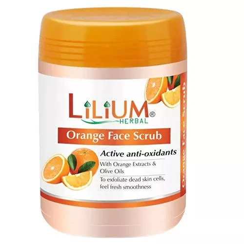 Lilium Herbal Orange Face Scrub - 900 gm