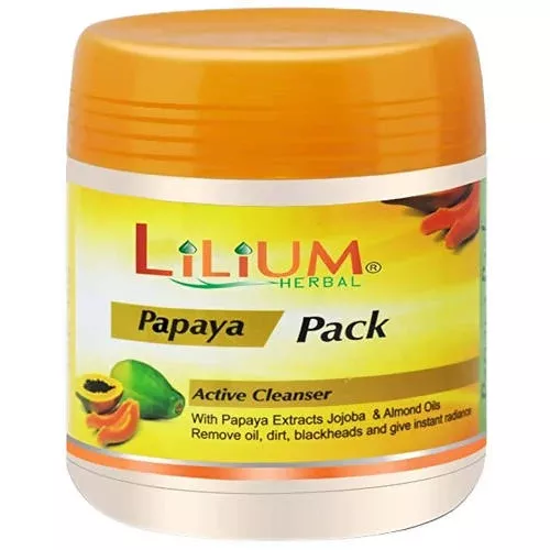 Lilium Herbal Papaya Active Cleanser Pack - 500 ml