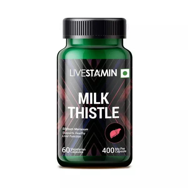 Livestamin Milk Thistle Capsules - 60 caps