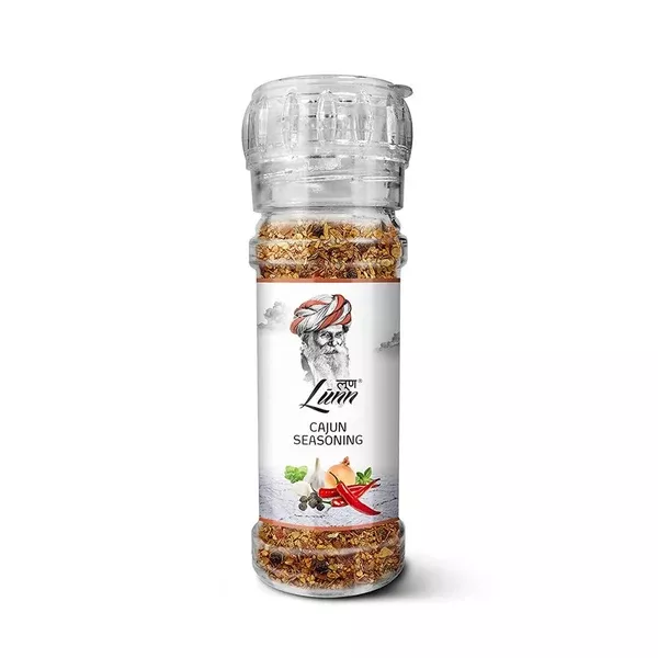 Lunn Cajun Seasoning with Grinder - 60 gm