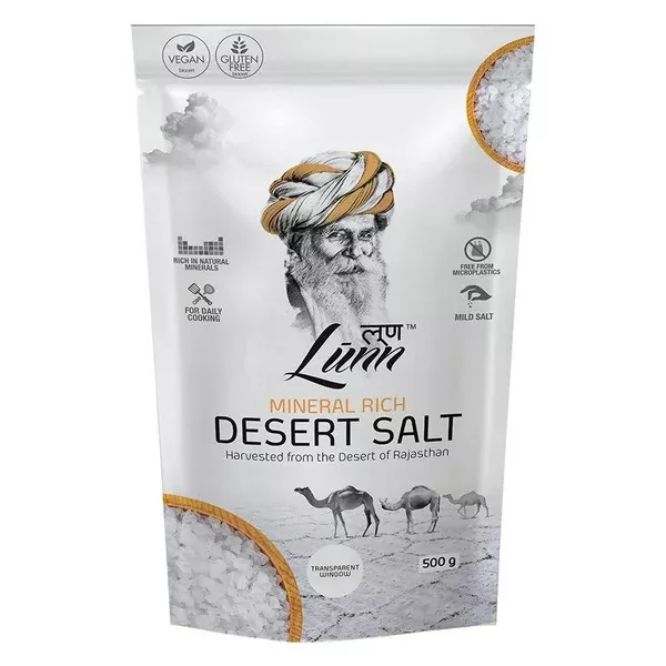 Lunn Mineral Rich Desert Salt - 500 gm