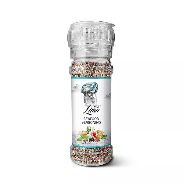 Lunn Seafood Seasoning with Grinder - 50 gm