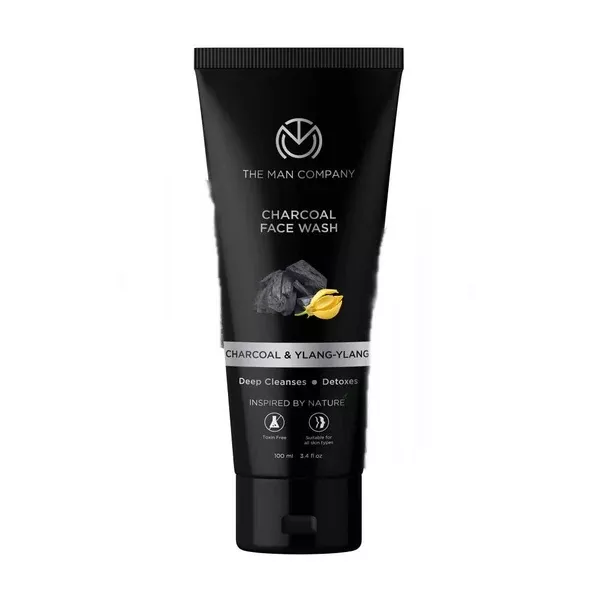 The Man Company Charcoal Face Wash - 100 ml