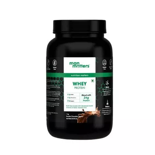 Man Matters Whey Protein Powder for Men - 1 kg