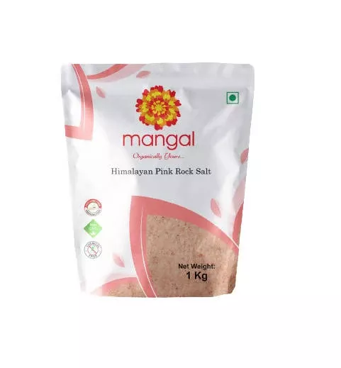 Mangal Organics Himalayan Pink Rock Salt - 1 kg