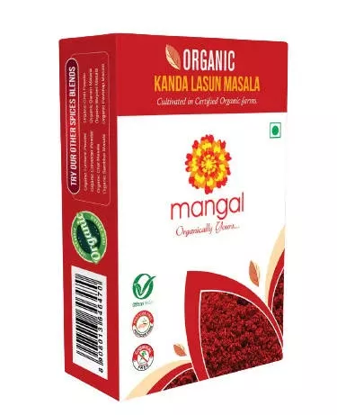Mangal Organics Kanda Lasun Masala - 100 gm