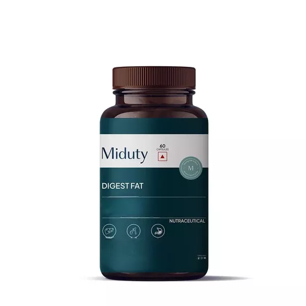 Miduty by Palak Notes Digest Fat Bila Salts Capsules - 60 caps
