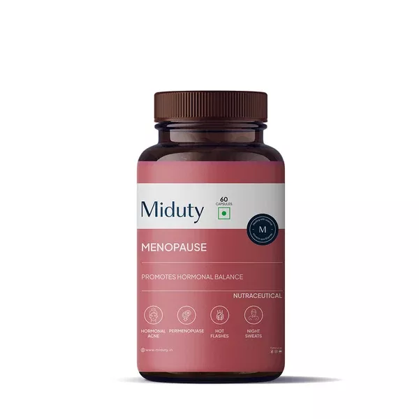 Miduty by Palak Notes Menopause Capsules - 60 caps