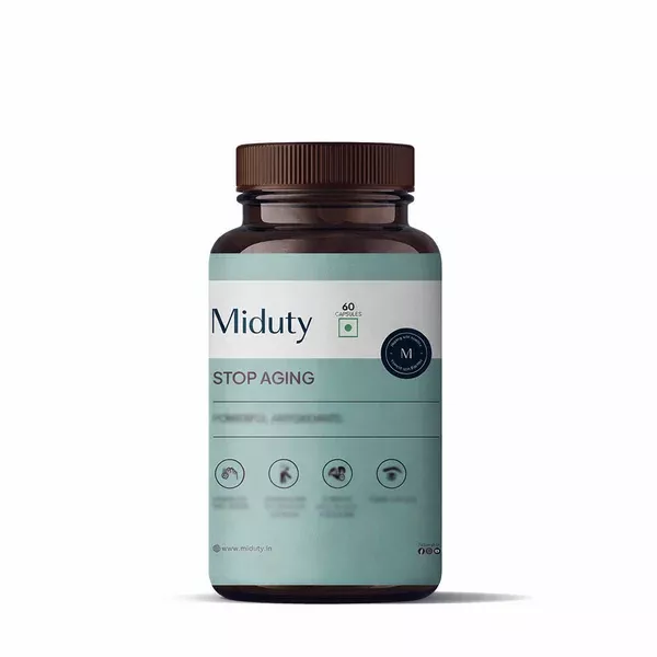 Miduty by Palak Notes Stop Aging Capsules - 60 caps