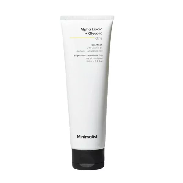 Minimalist Alpha Lipoic + Glycolic 07% Face Cleanser - 100 ml