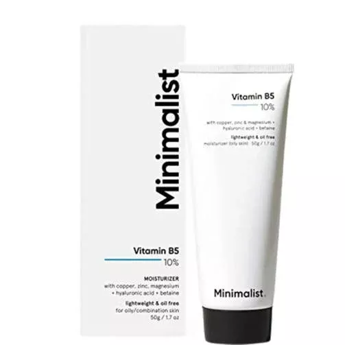 Minimalist Vitamin B5 10% Face Moisturizer - 50 gm