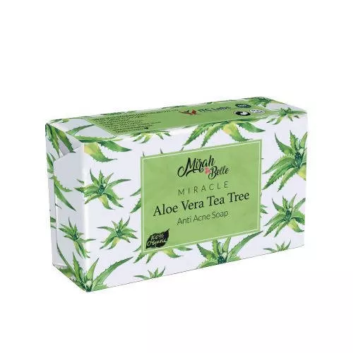 Mirah Belle Aloe Vera Tea Tree Anti Acne Soap - 125 gm