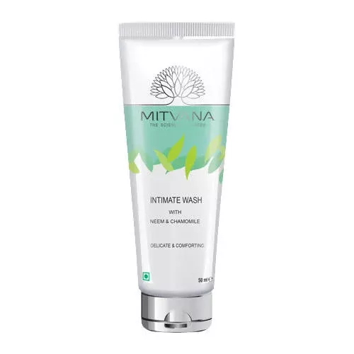 Mitvana Delicate & Comforting Intimate Wash (with Neem & Chamomile) - 50 ml