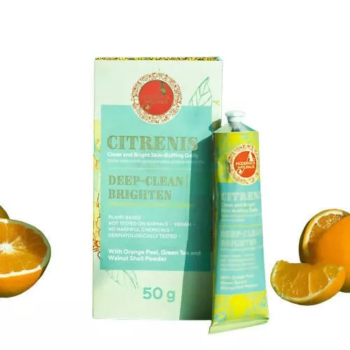 A. Modernica Naturalis Citrenis Clean and Bright Skin-Buffing Gelly - 50 gm