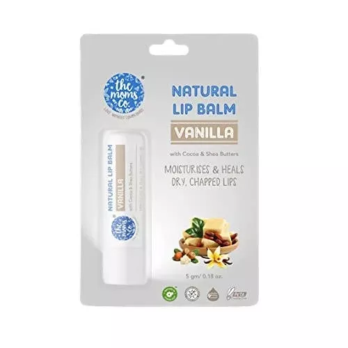 The Moms Co Natural Vanilla Lip Balm - 5 gm