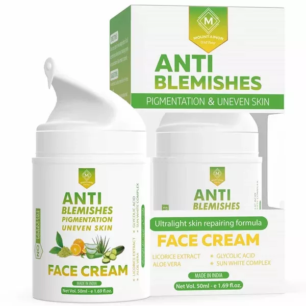 Mountainor Anti-Blemish Pigmentation & Uneven Skin Face Cream - 50 ml