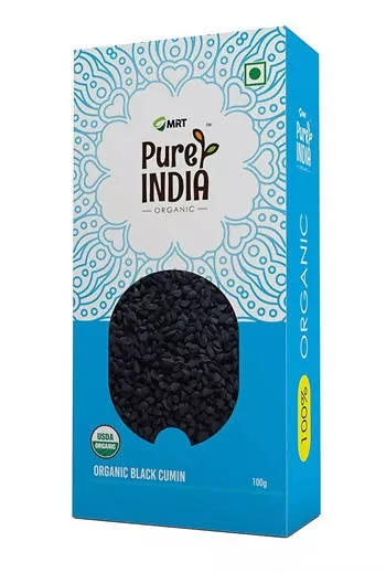 MRT Organic Pure India Black Cumin Seed - 100 gm