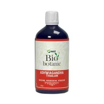 MRT Organics Bio Botanic Ashwagandha Thailam - 100 ml