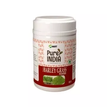 MRT Organics Pure India Barley Grass Powder - 100 gm