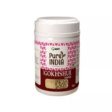 MRT Organics Pure India Gokhshur Powder - 100 gm