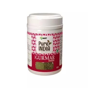 MRT Organics Pure India Gurmar Powder - 100 gm