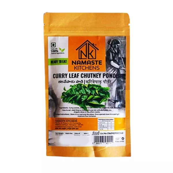 Namaste Kitchens Curry Leaf Chutney Powder - 100 gm