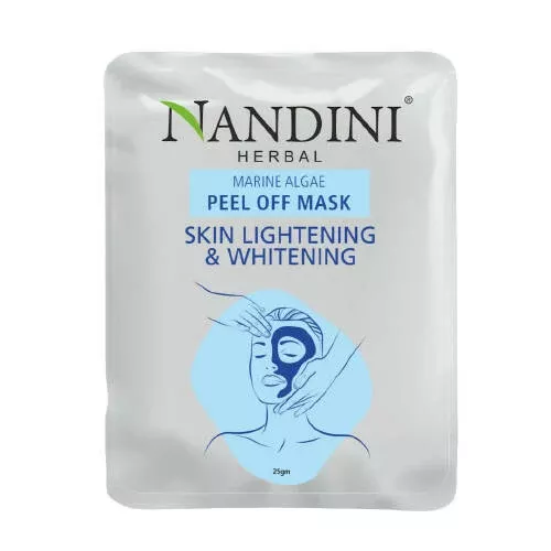 Nandini Herbal Marine Algae Peel of Mask Skin Lightening & Whitening - 30 gm