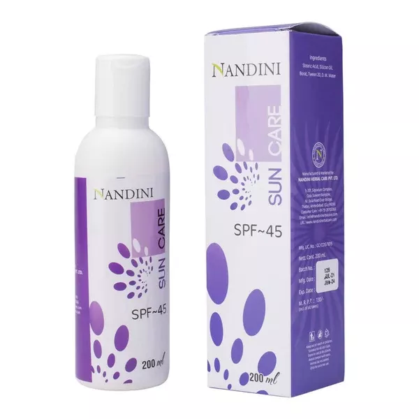 Nandini Herbal Sun Care Lotion SPF 45 - 200 ml