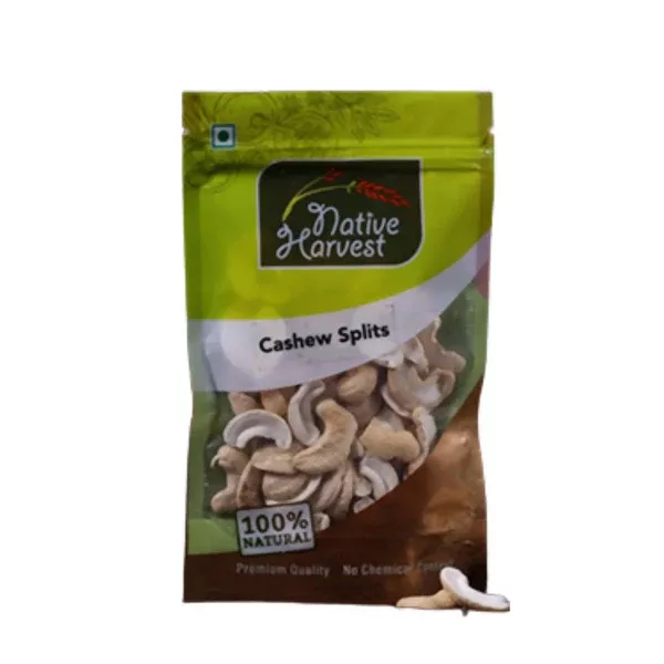 Native Harvest Cashew Splits - 50 gm