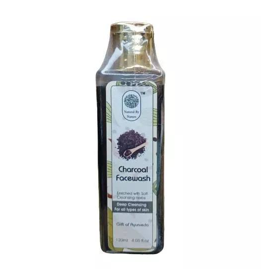 Natural By Nature Charcoal Facewash - 120 ml