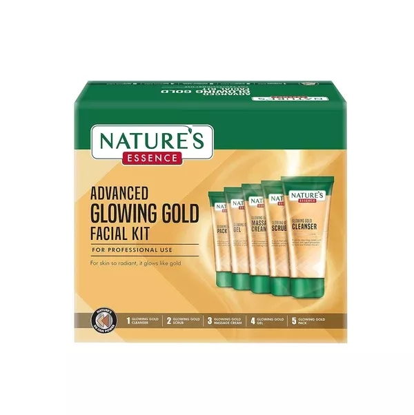 Nature's Essence Advanced Glowing Gold Facial Kit - Kit