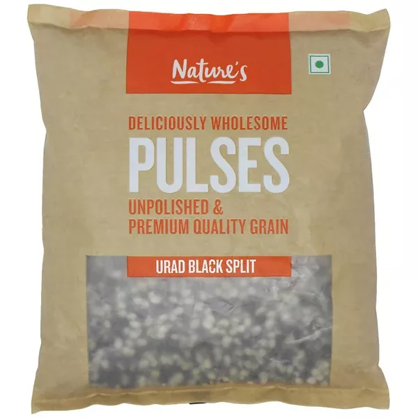 Nature's Urad Black Split Dal - 500 gm