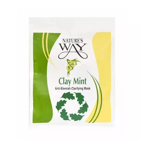 Nature's Way Clay Mint Clarifying Face Mask - 50 gm