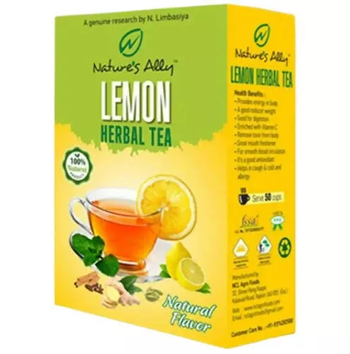 Natures Ally Lemon Herbal Tea - 200 gm
