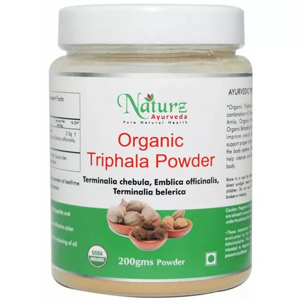 Naturz Ayurveda Organic Triphala Powder - 200 gm