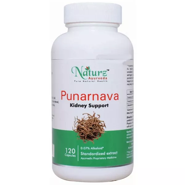 Naturz Ayurveda Punarnava Capsules - 120 caps