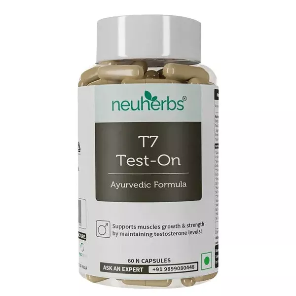 Neuherbs T7 Test-On Ayurvedic Formula Capsules - 60 caps