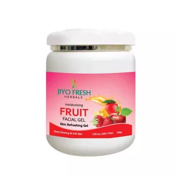 New Shama Jiyo Fresh Fruit Facial Massage Gel - 500 gm