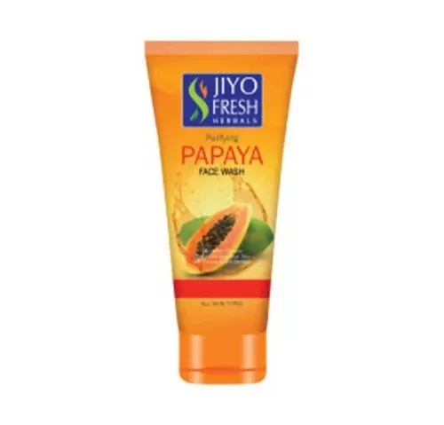 New Shama Jiyo Fresh Papaya Face Wash - 60 ml