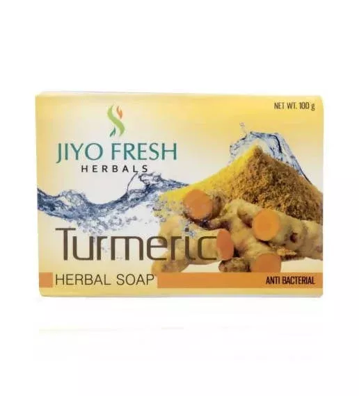 New Shama Jiyo Fresh Turmeric Herbal Soap - 100 gm