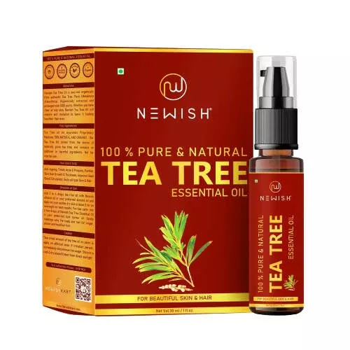 Newish Pure & Natural Tea Tree Essential Oil - 30 ml